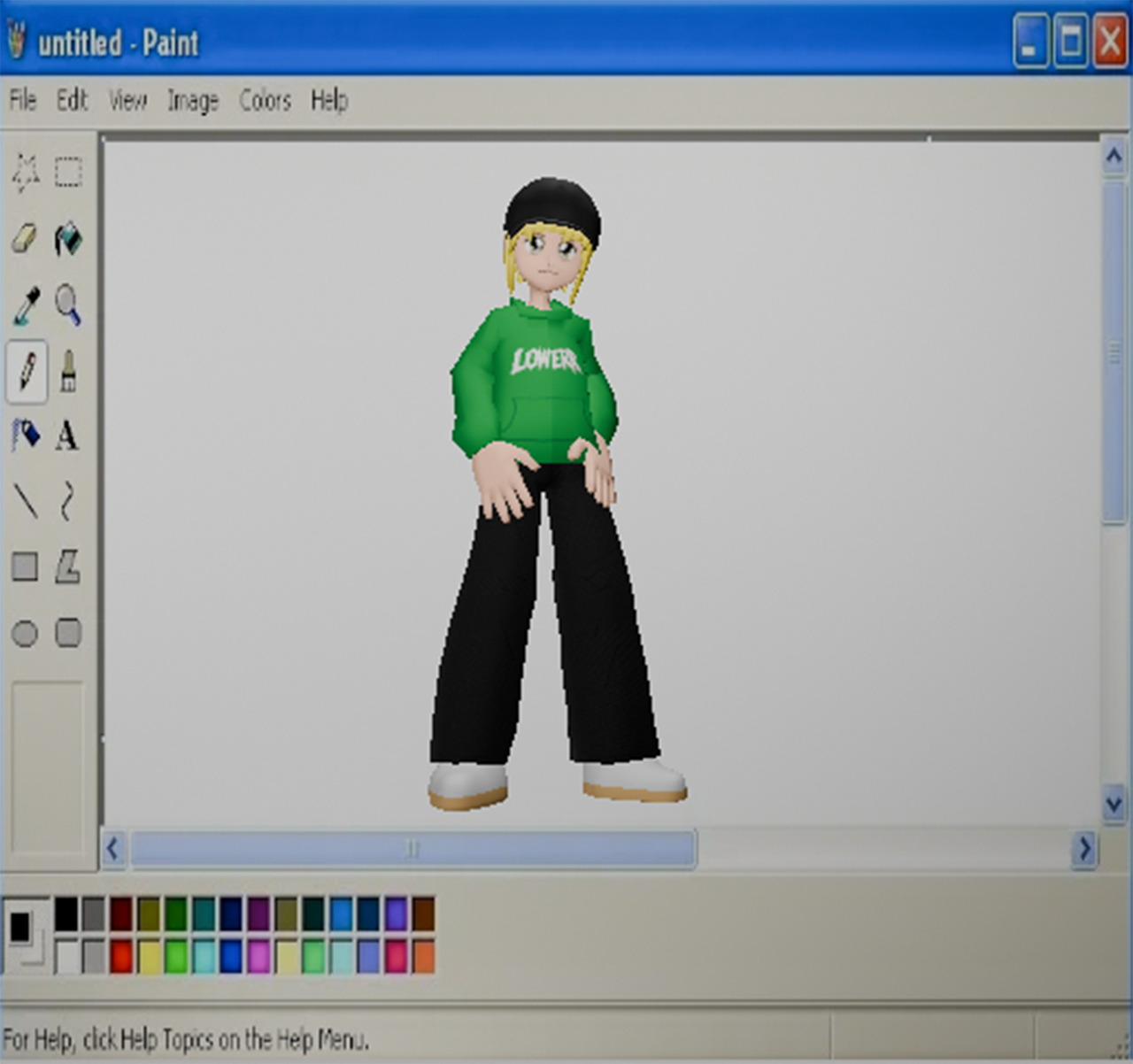 MiFOID - green hoodie