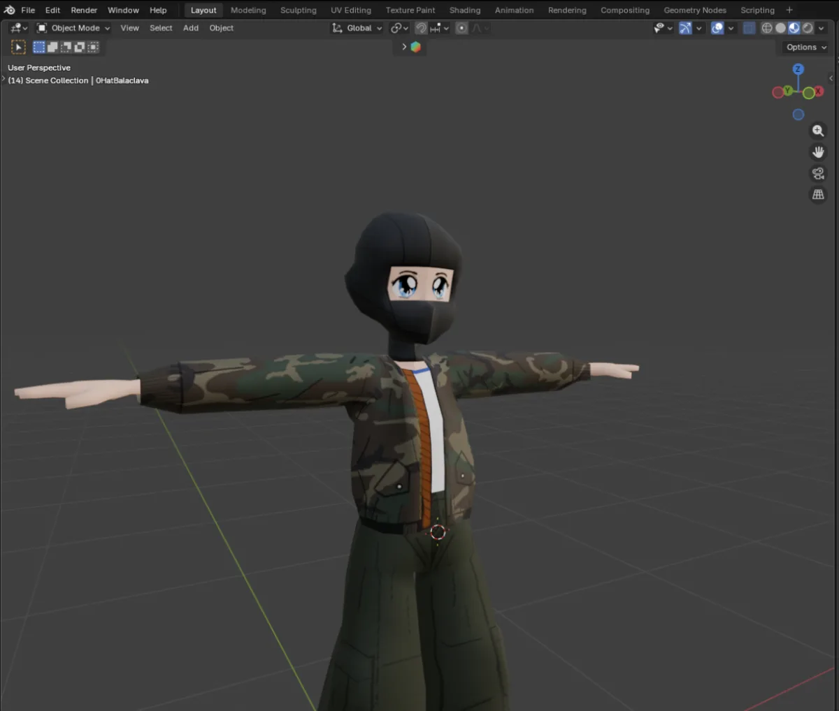 MiFOID in Blender