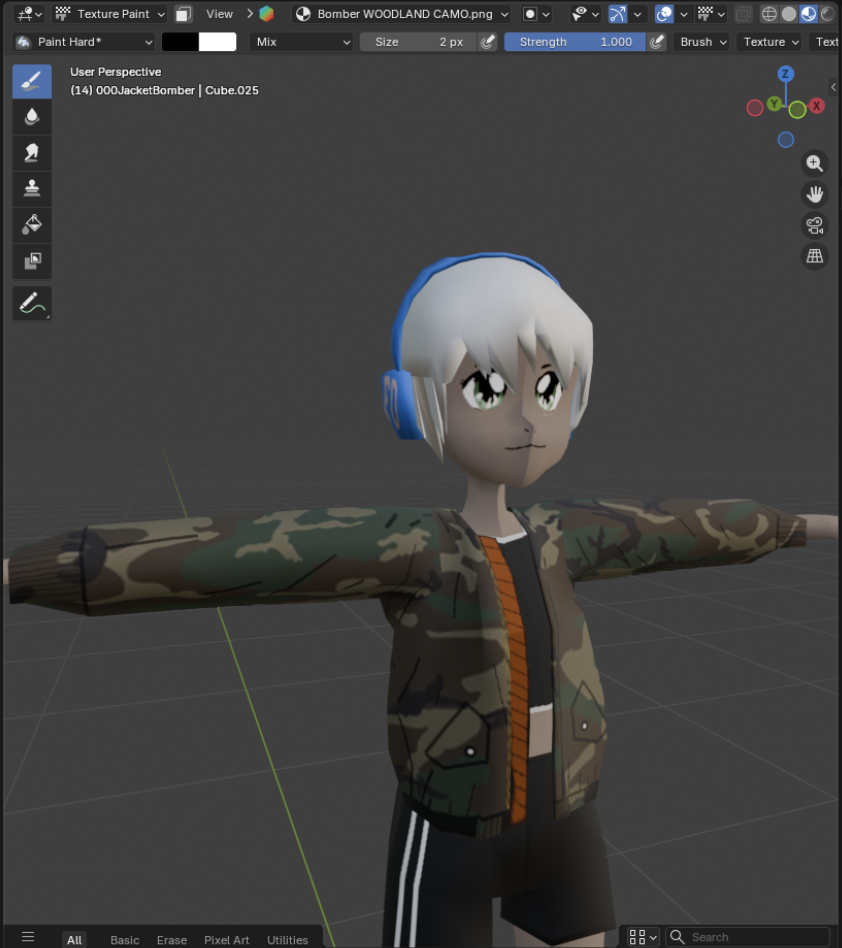 MiFOID texture paint